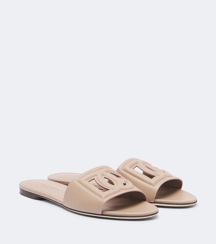Dolce&Gabbana Mules DG en cuir - Dolce&Gabbana - Modalova