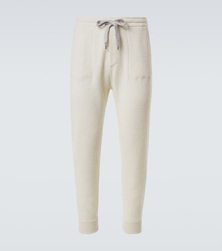 Pantalon de survêtement en cachemire mélangé - Brunello Cucinelli - Modalova