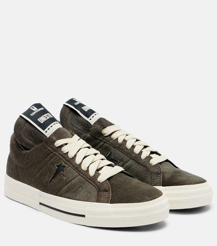 X Converse – Baskets DRKSHDW One Star Pro Ox en cuir façon poulain - Rick Owens - Modalova