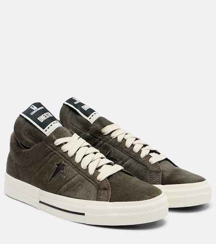 X Converse – Baskets DRKSHDW One Star Pro Ox en cuir façon poulain - Rick Owens - Modalova