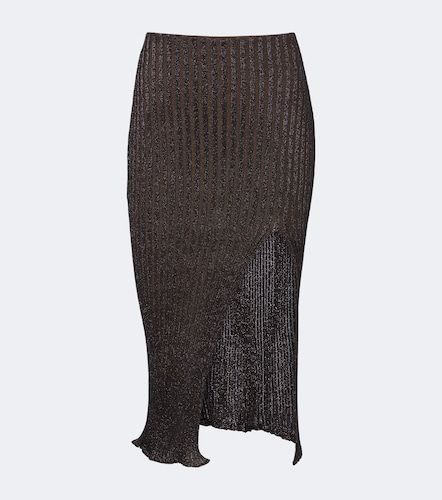 Jupe midi en lamé à rayures - Missoni - Modalova
