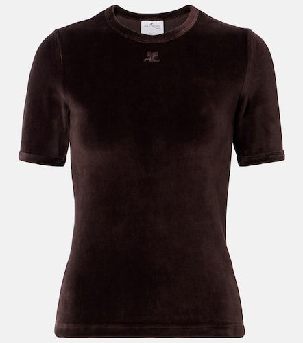 Courrèges T-shirt en coton mélangé - Courreges - Modalova