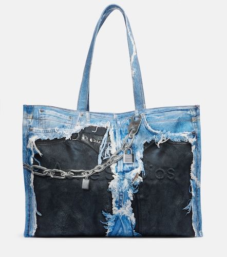 Cabas Trompe-l'œil en denim - Acne Studios - Modalova