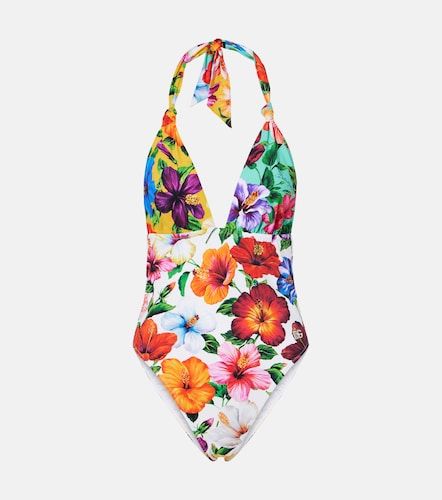 Maillot de bain à fleurs - Dolce&Gabbana - Modalova