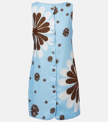 Robe Rhoda en lin à imprimé floral - Cala de la Cruz - Modalova