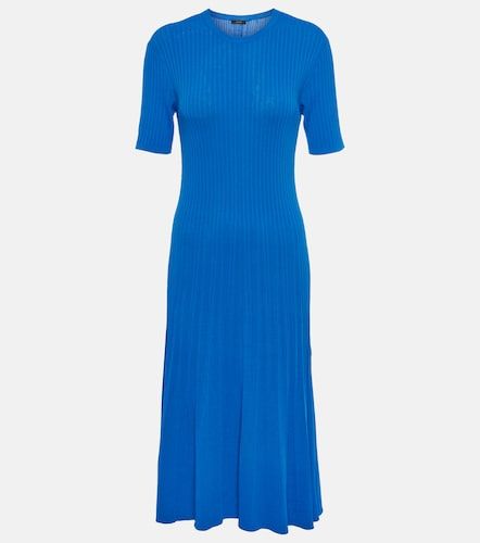 Robe midi en maille côtelée - Joseph - Modalova