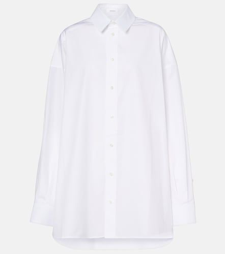 Robe chemise oversize en popeline de coton - Wardrobe.NYC - Modalova