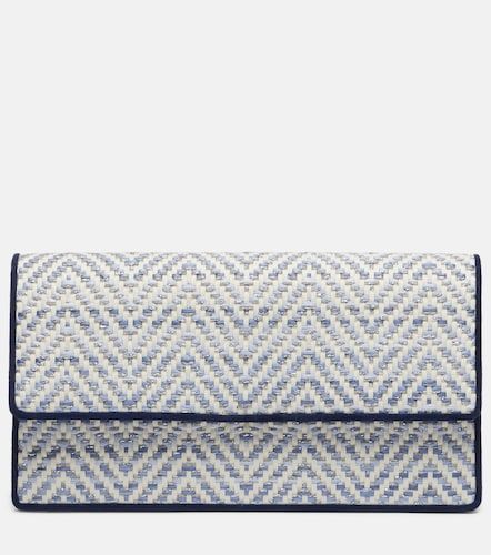 Pochette Capripla en raphia - Manolo Blahnik - Modalova