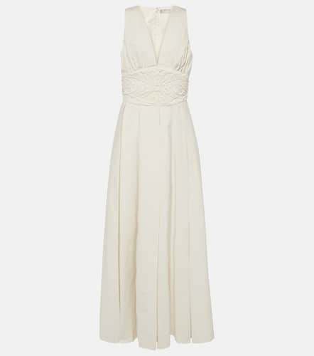 Elie Saab Robe midi en coton - Elie Saab - Modalova