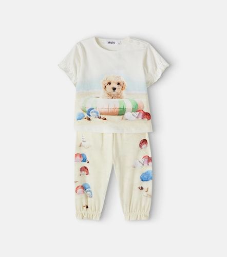 Bébé – Ensemble t-shirt et pantalon Eline and Selena en coton mélangé - Molo - Modalova