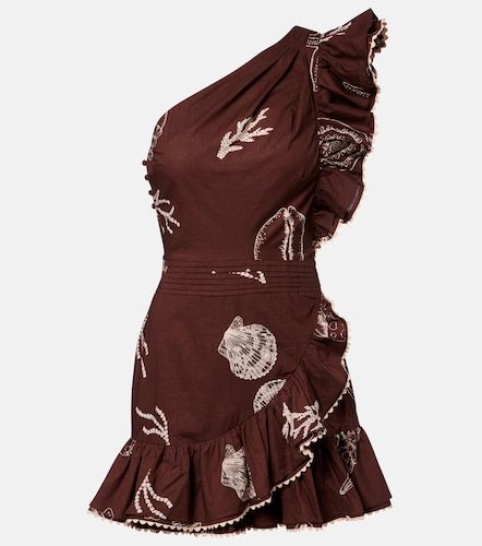 Robe Corinne asymétrique en coton - Poupette St Barth - Modalova