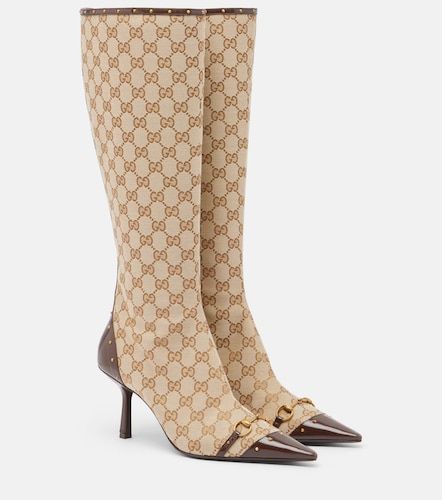 Gucci Bottes Savoy en toile GG - Gucci - Modalova