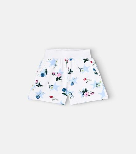 Short floral en coton mélangé - Monnalisa - Modalova