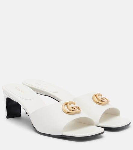 Gucci Mules Double G en cuir - Gucci - Modalova