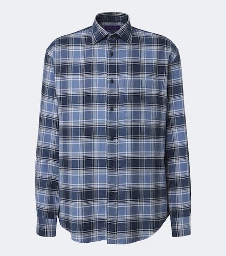 Chemise en coton à carreaux - Ralph Lauren Purple Label - Modalova