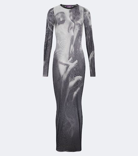 Robe longue à imprimé - Jean Paul Gaultier - Modalova