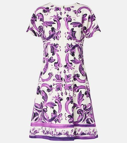 Robe Majolica imprimée - Dolce&Gabbana - Modalova