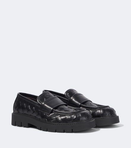 Mocassins Haddock en cuir Intrecciato - Bottega Veneta - Modalova