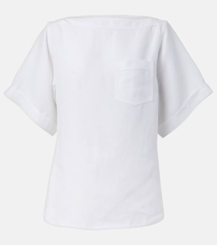 Loro Piana T-shirt en lin - Loro Piana - Modalova