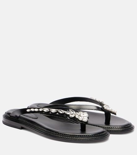 Sandales en cuir à ornements - Simone Rocha - Modalova