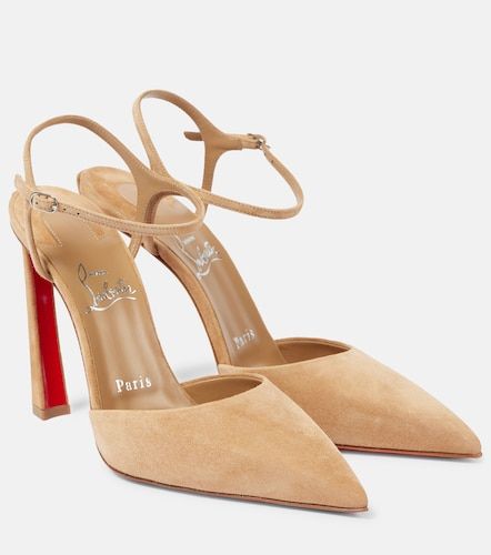 Escarpins slingback Condora Riviera 100 en daim - Christian Louboutin - Modalova