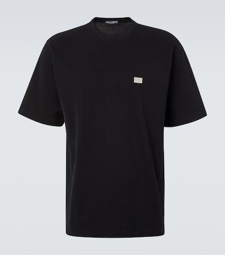 T-shirt en coton à logo - Dolce&Gabbana - Modalova