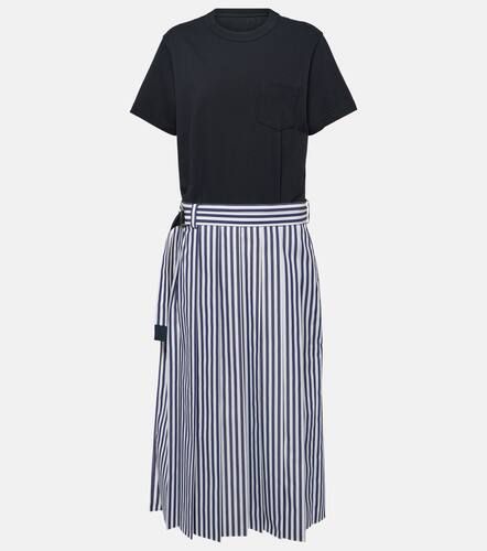 Sacai Robe midi en coton - Sacai - Modalova