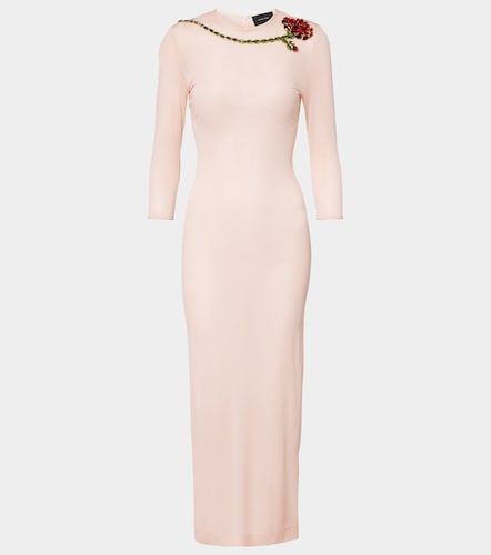 Simone Rocha Robe midi à ornements - Simone Rocha - Modalova