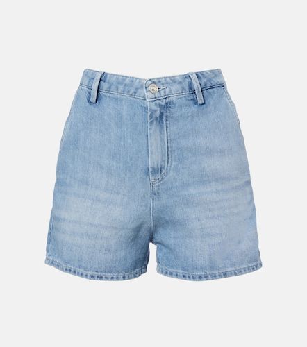 Short en denim de coton et lin - 7 For All Mankind - Modalova