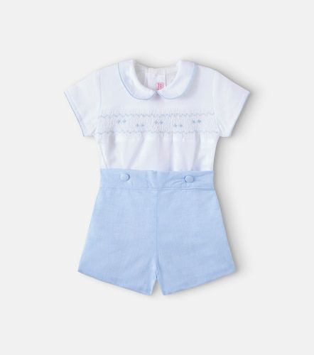 Ensemble top et short brodés Carlina pour bébé - La Coqueta - Modalova
