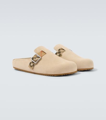 Burberry Mules Urchin en daim - Burberry - Modalova