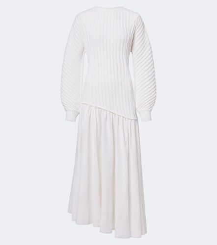 Robe midi asymétrique - Bottega Veneta - Modalova