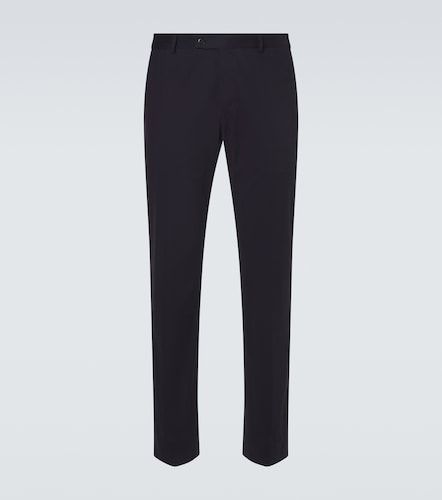 Pantalon Pienza droit en coton mélangé - Brioni - Modalova