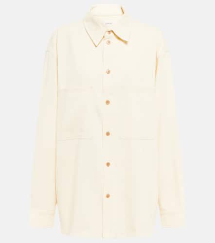 Chemise oversize en coton et laine mélangés - Lemaire - Modalova