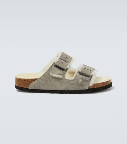 Sandales Arizona en daim et shearling - Birkenstock Men - Modalova
