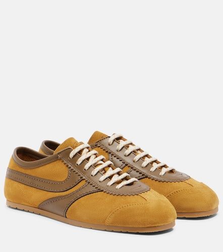Baskets en daim et cuir - Dries Van Noten - Modalova