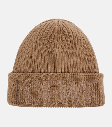 Loewe Bonnet en laine à logo - Loewe - Modalova