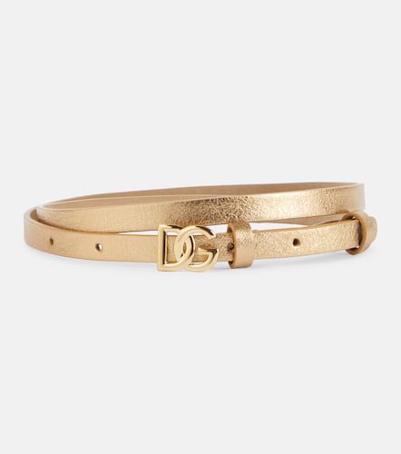 Dolce&Gabbana Ceinture DG en cuir - Dolce&Gabbana - Modalova