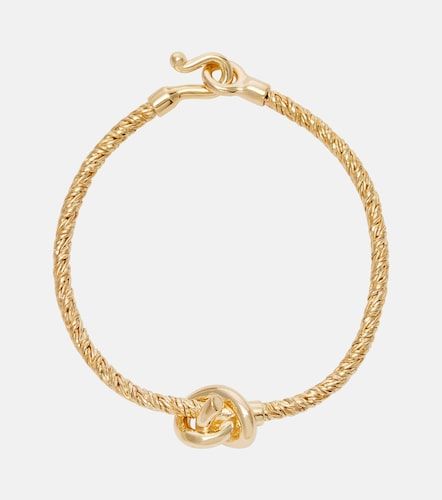 Bracelet Knot en argent sterling plaqué or - Bottega Veneta - Modalova