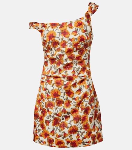 SIR Robe Jara en lin à fleurs - SIR - Modalova