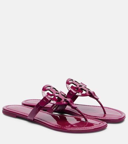 Tongs Miller en cuir verni - Tory Burch - Modalova