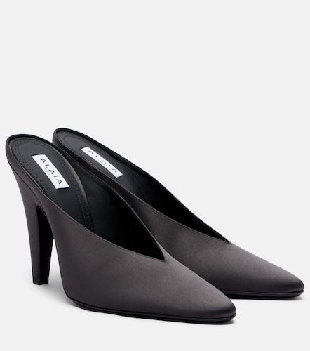 Alaïa Mules Cone en satin - Alaia - Modalova
