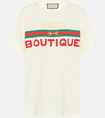 Gucci T-shirt à logo en coton - Gucci - Modalova