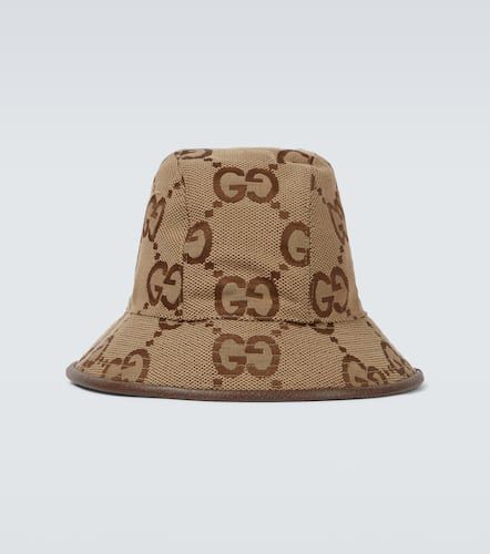 Gucci Chapeau bob Maxi GG en toile - Gucci - Modalova