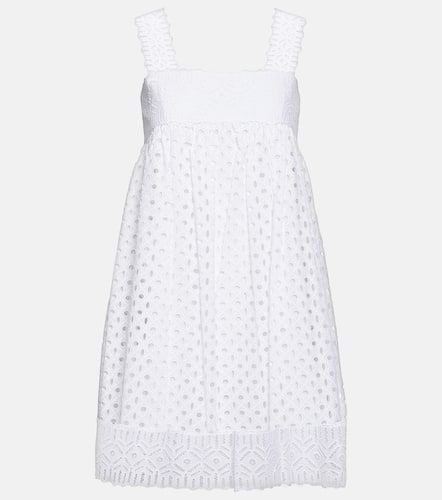 Robe en coton à broderies anglaises - Tory Burch - Modalova