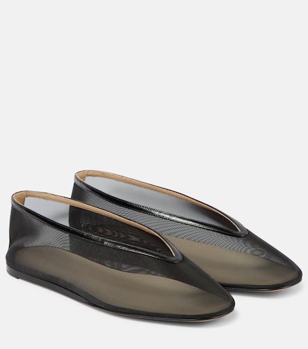 Le Monde Béryl Ballerines Luna à finitions en cuir - Le Monde Beryl - Modalova