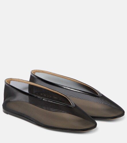 Le Monde Béryl Ballerines Luna à finitions en cuir - Le Monde Beryl - Modalova