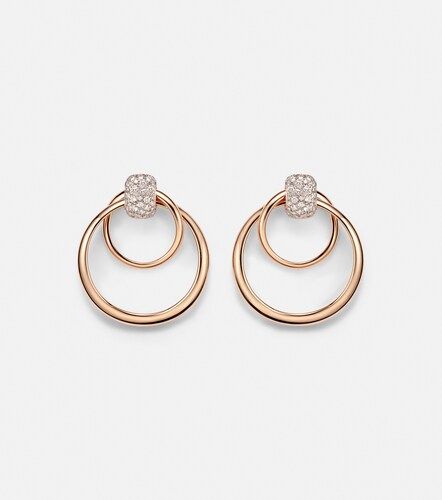 Boucles d'oreilles Together en or rose 18 ct et diamants - Pomellato - Modalova
