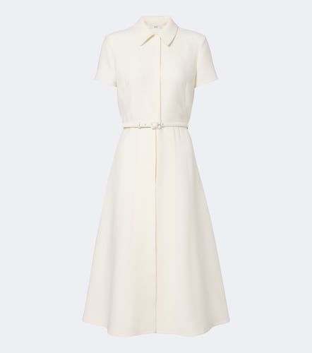 Fendi Robe midi en laine et soie - Fendi - Modalova