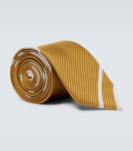 Cravate rayée en soie - Comme des Garçons Homme Deux - Modalova
